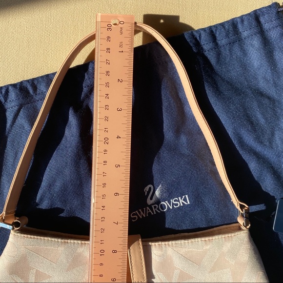 swarovski crystal blush white evening purse - Picture 7 of 11